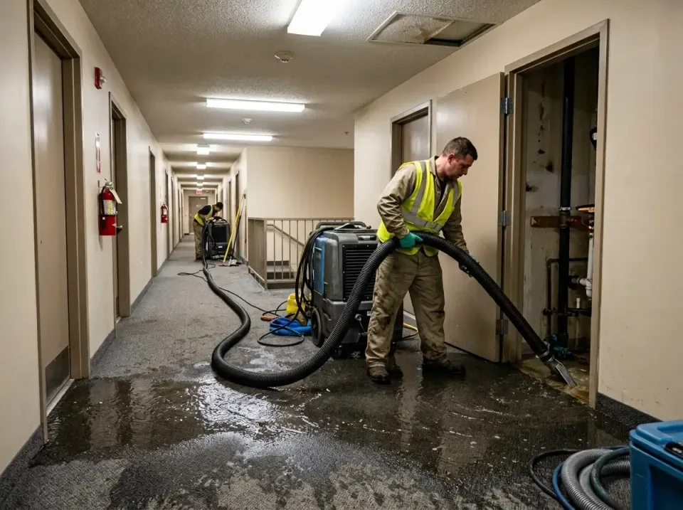 multi-unit-apartment-hallway-f-005 — frequently asked questions, Emergency Burst Pipe Water Extraction & Removal in Kent, OH